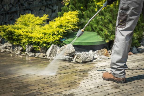 Post-Construction Pressure Washing in Claude, TX